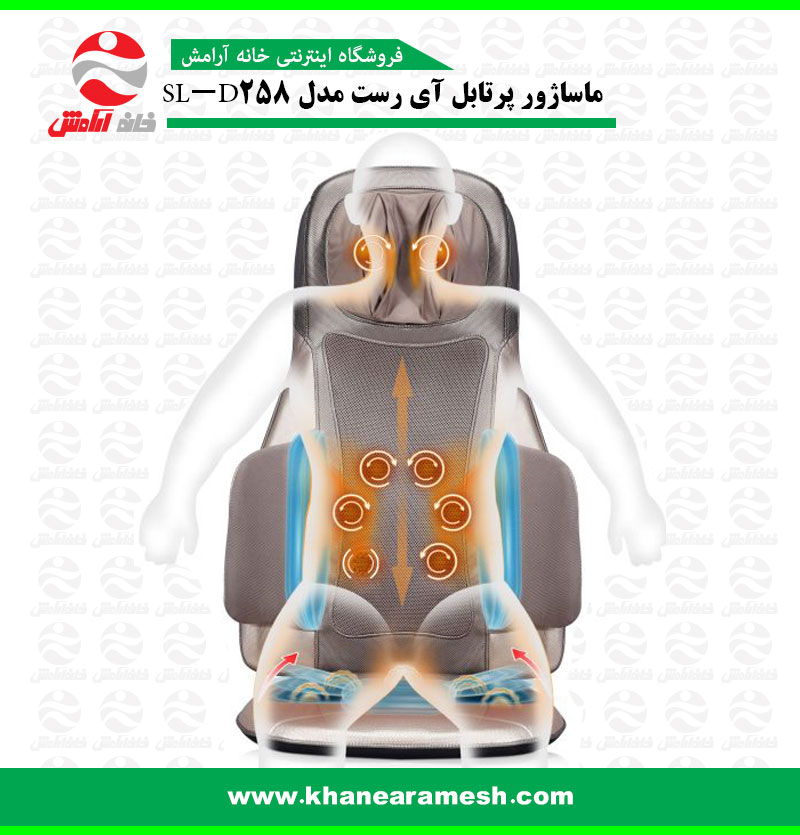 ماساژور صندلی خودرو